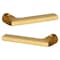 Baldwin Lever Lifetime Satin Brass Door Levers Lifetime Satin Brass 5162 5162.044.MR - alternate 2